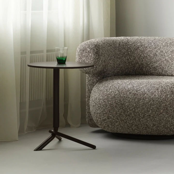 Normann Copenhagen - Lift Table d'appoint, marron foncé