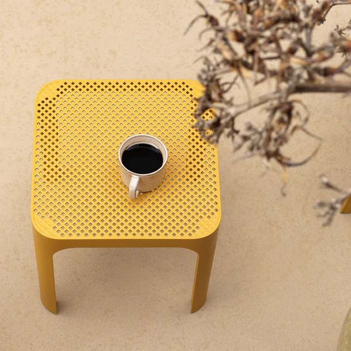 Nardi - Net Table d'appoint 40, senape, 40 cm