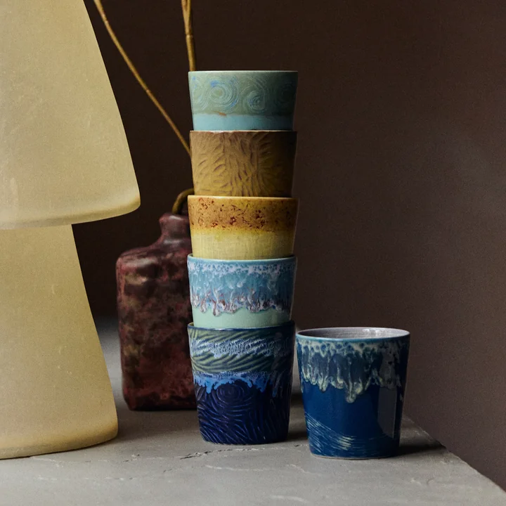 HKliving - 70's Van Gogh Tasse à café, 230 ml