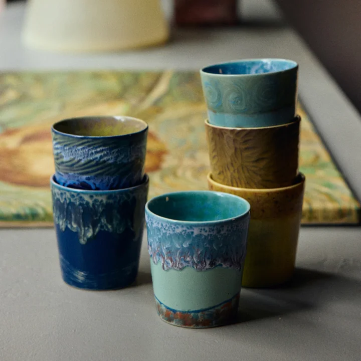 HKliving - 70's Van Gogh Tasse à café, 230 ml