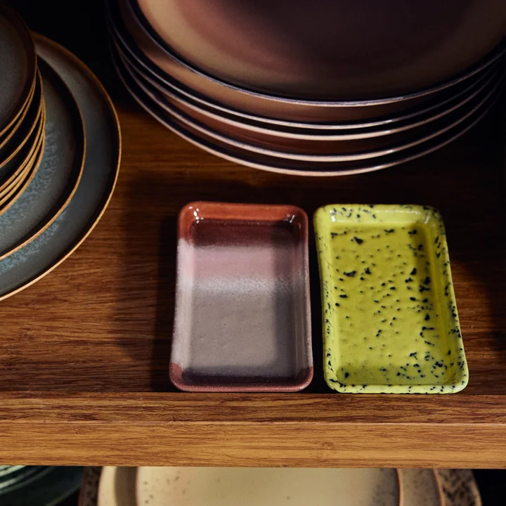 HKliving - 70's Plateau, 7,7 x 13,6 cm