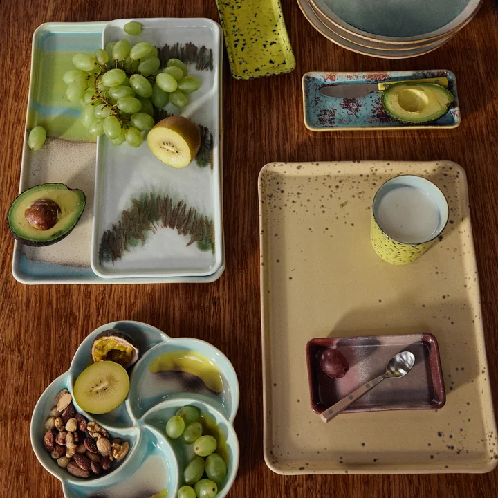 HKliving - 70's Plateaux