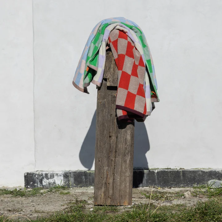 Mette Ditmer - Retro Serviette, orange foncé