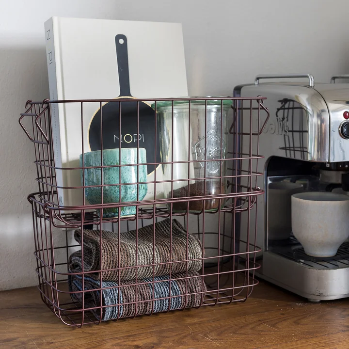 Mette Ditmer - Store-It Panier de rangement, S, vin