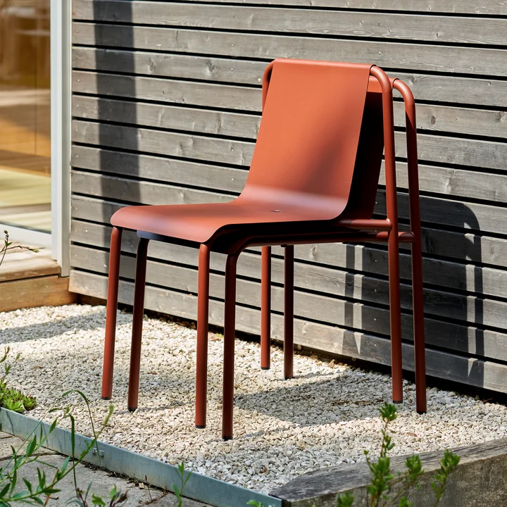 TipToe - Chaise de jardin Panorama, brick red
