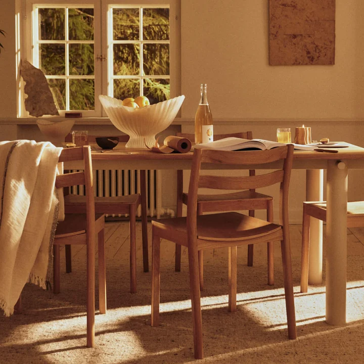 Ferm Living - Fountain Coupe décorative, large, verre dépoli