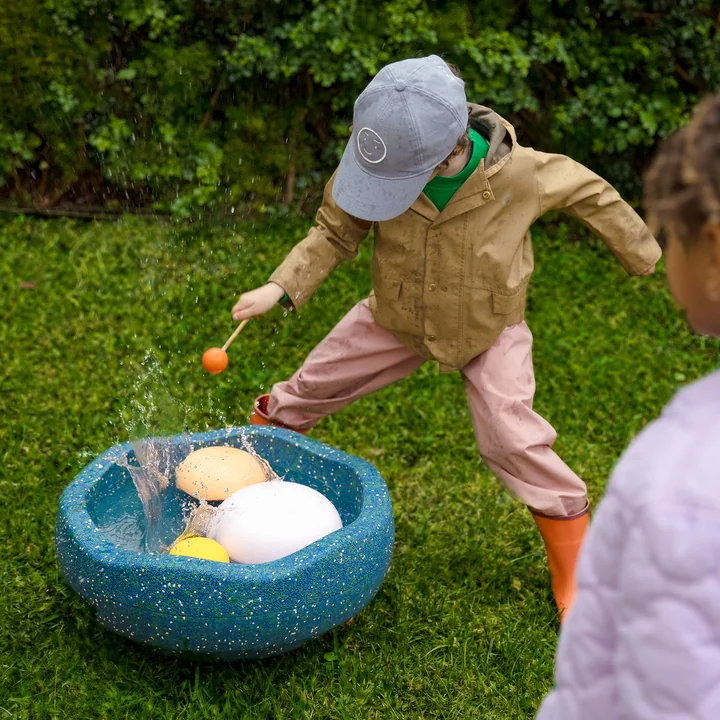 Stapelstein® - Spring Special Water Play Set, multicolore (set de 4) y compris le bâton de Grimm