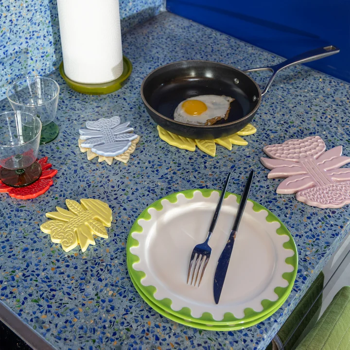 & klevering - Fleur Dessous de plat