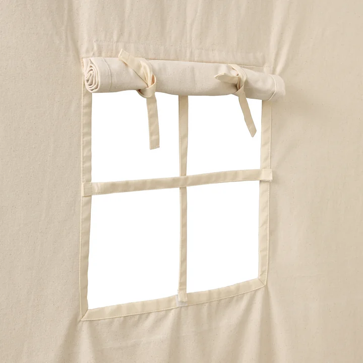 Ferm Living - Settle Baldaquin pour enfants, blanc cassé