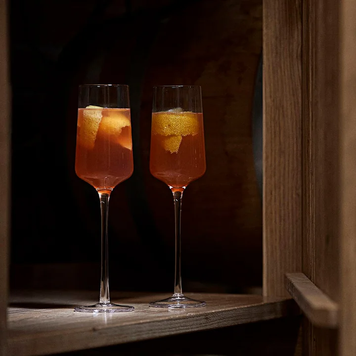 Zone Denmark - Rocks Flûte à champagne, 23 cl (set de 2)