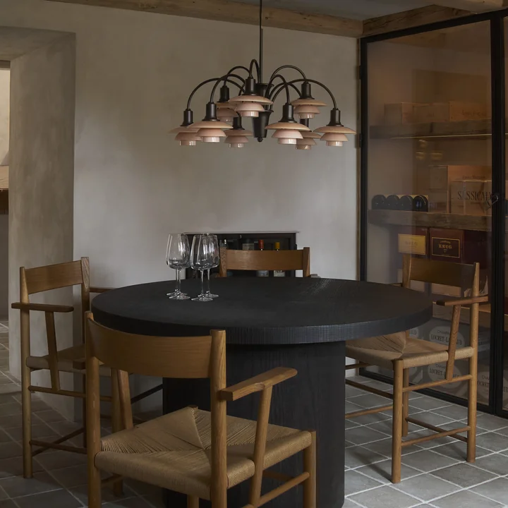 Louis Poulsen - PH 1/1 Lustre Centenary Edition, aged brass / dusty terracotta (9-bras)