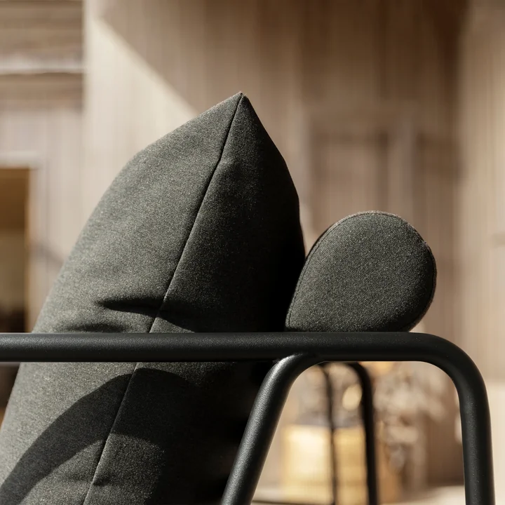 HOUE - AVON Canapé 2 places, noir / charcoal