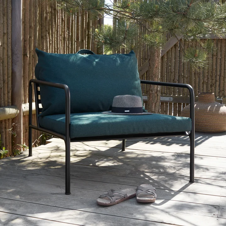 HOUE - AVON chaise, noir / alpine