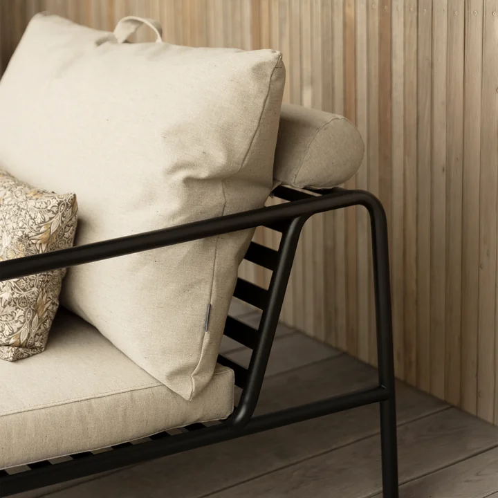 HOUE - AVON Chaise, noir / cendre