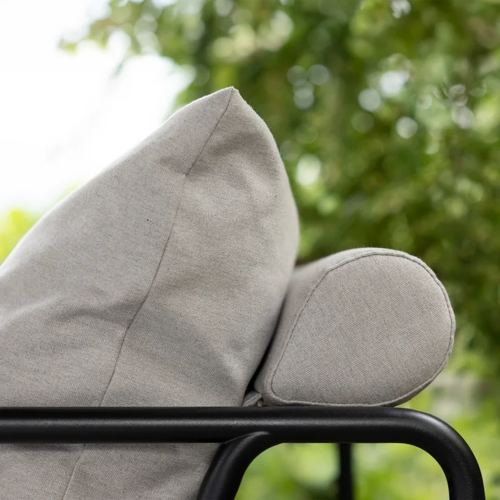 HOUE - AVON Chaise, noir / cendre