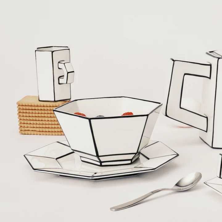 Serax - Carte Blanche Collection, blanc / noir