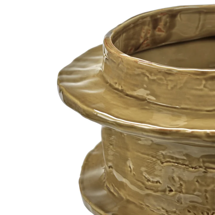 Serax - Urban Jungle Pot de fleurs 03, moyen, ocre