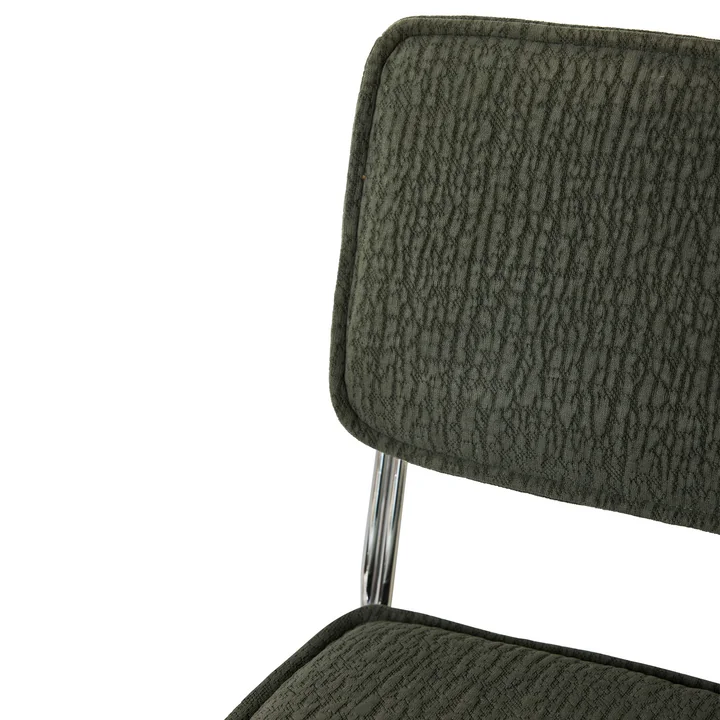 HKliving - Endless Chaise de salle à manger, edge / wild olive
