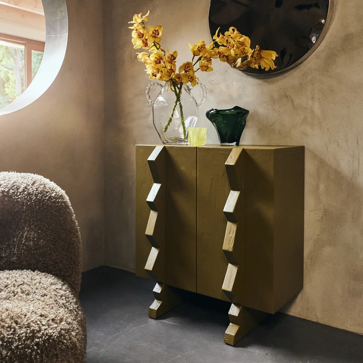 HKliving - Forma Armoire, olive green