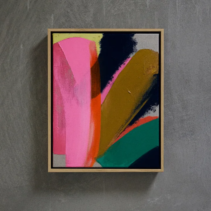 Hkliving - Framed Artwork, 25 x 31 cm, bright lights