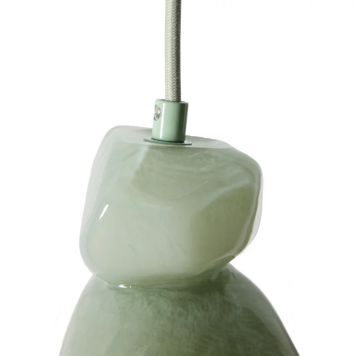 HKliving - Gemstone Lampe suspendue, tourmaline