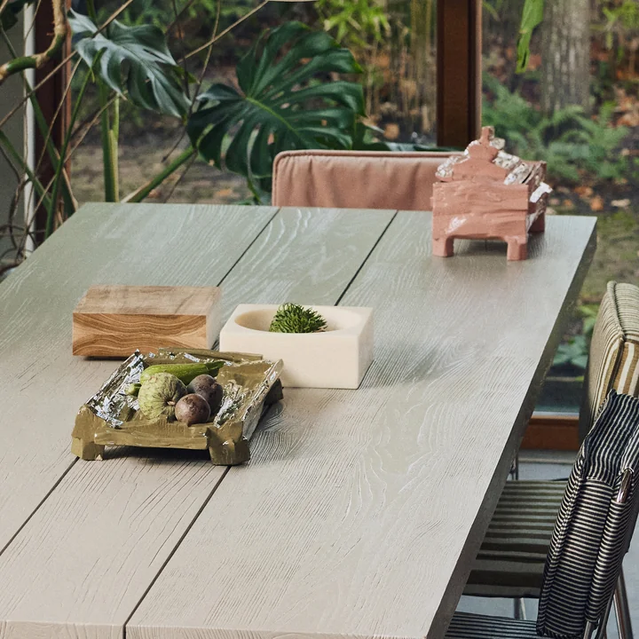 HKliving - Pop cube, large, crème