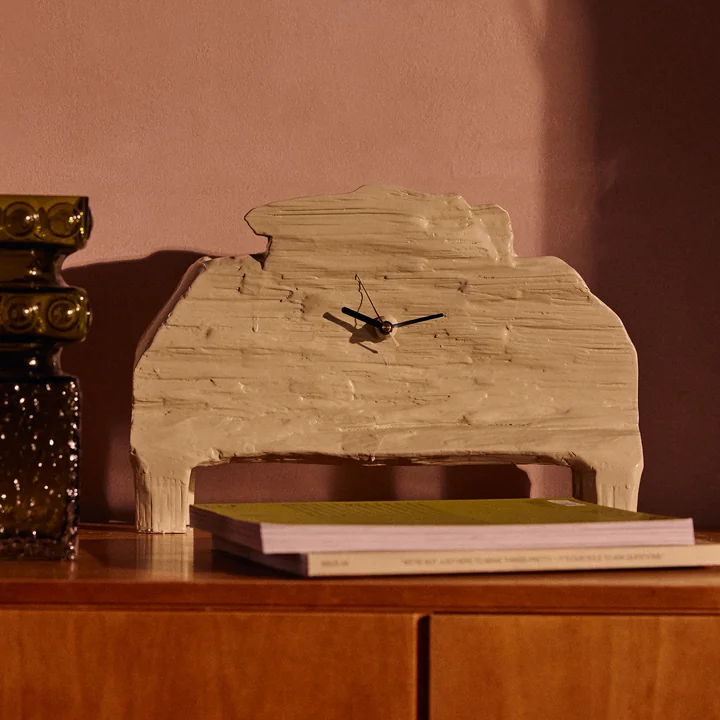 HKliving - Horloge de parquet, seafoam