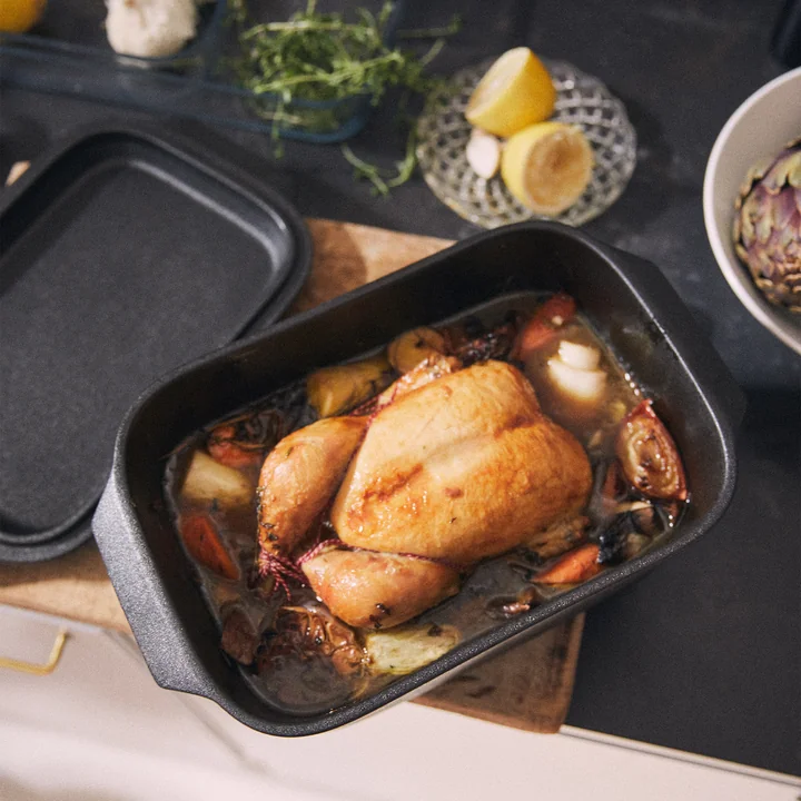 Rosendahl - Bake 'n' Roast Römertopf 5,0 l, gris