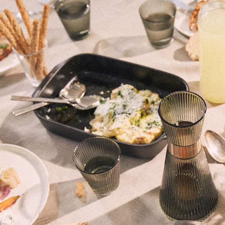 Rosendahl - Cook with love Plat à gratin, 34 x 21,5 cm, gris