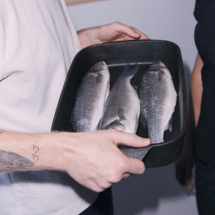 Rosendahl - Cook with love Plat à gratin, 40 x 25,5 cm, gris