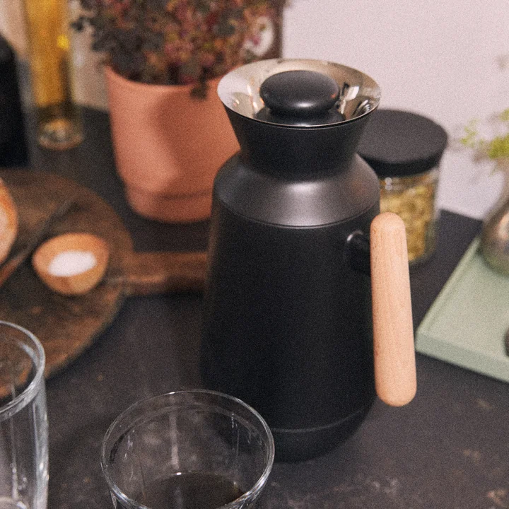 Rosendahl - DayBreak Pot isolant haut, 1,0 l, noir