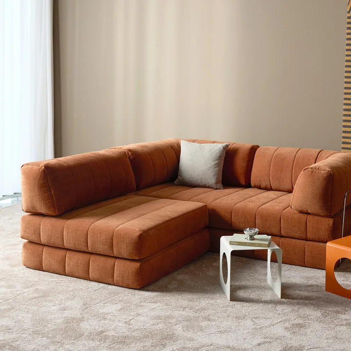 Innovation Living - Cozypad Fauteuil, rust orange (tissu 412 Esina)