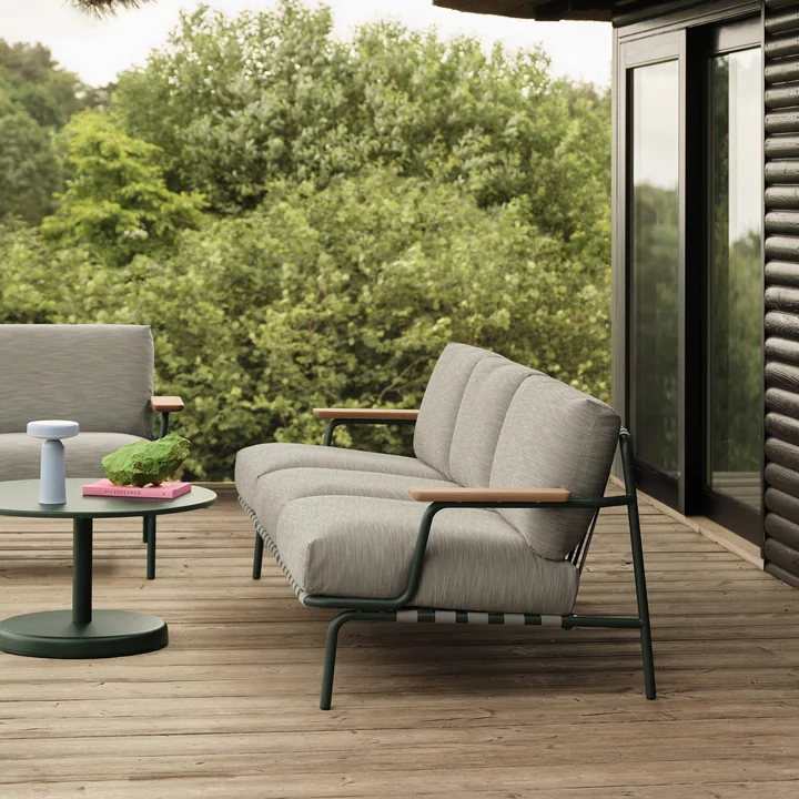 Muuto - Settle Outdoor Canapé 3 places