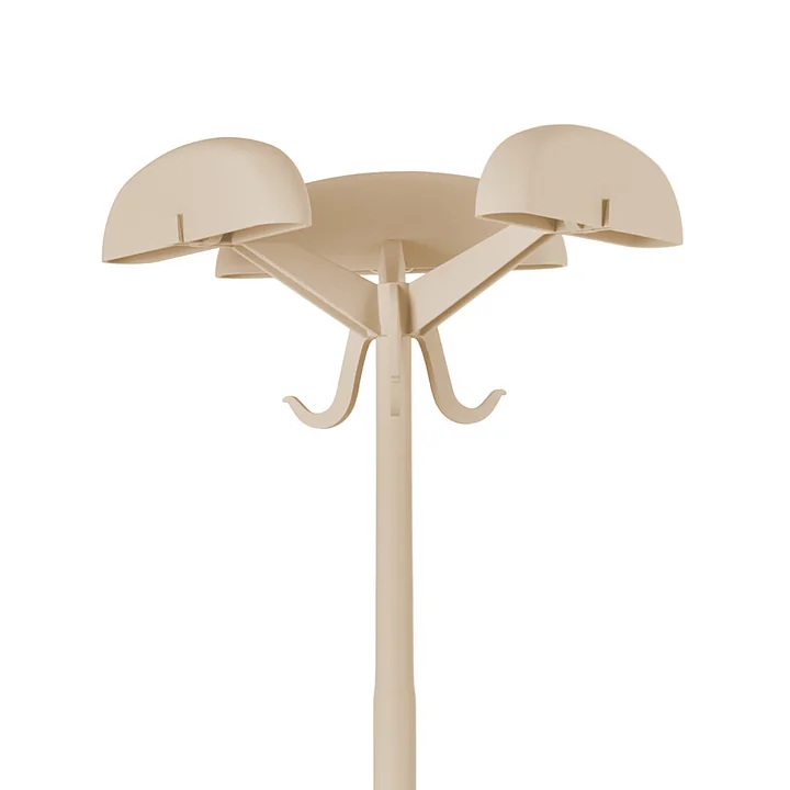 Kartell - Alta Tensione Portemanteau, mat dove grey