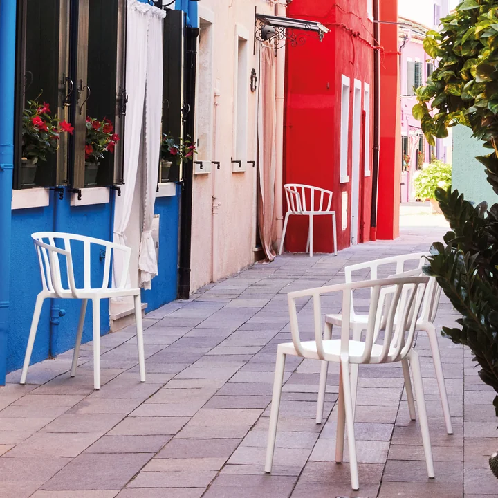 Kartell - Venice Mat chaise, blanc