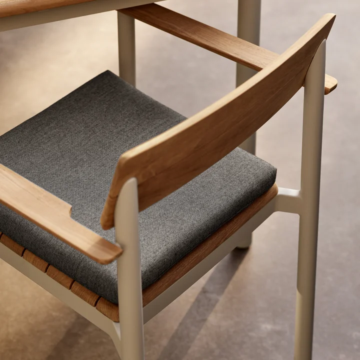 Fritz Hansen - Skagerak Pelagus Fauteuil, teck / ivoire
