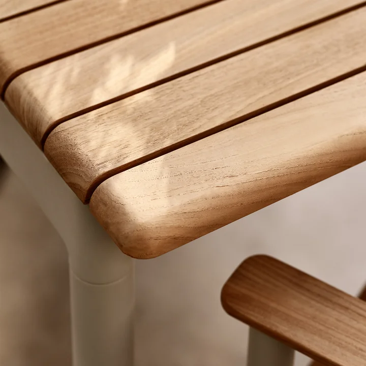 Fritz Hansen - Skagerak Pelagus Table, teck / ivoire