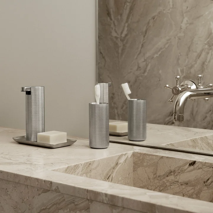 Blomus - Modo Rof Gobelet pour dentifrice, acier inoxydable