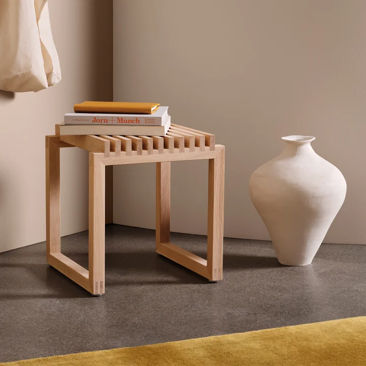 Fritz Hansen - Skagerak Cutter Tabouret en bois, chêne