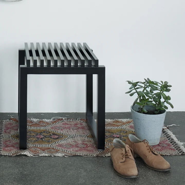 Fritz Hansen - Skagerak Cutter Tabouret en bois, noir