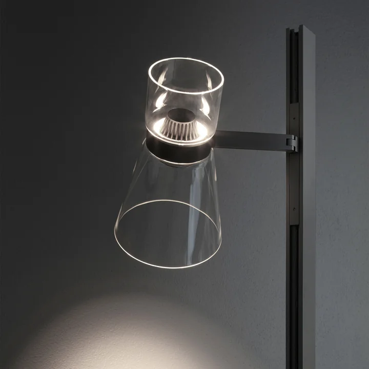 Flos - Nocturne Lampadaire F1 Cône, noir