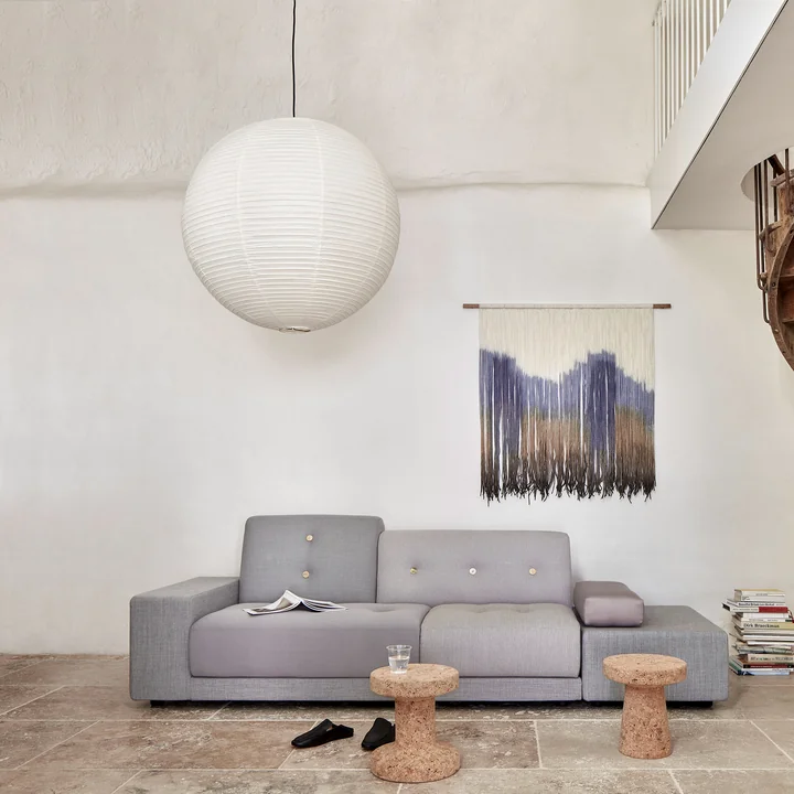 Vitra - Akari 120A Lampe à suspendre, Ø 120 cm, naturel