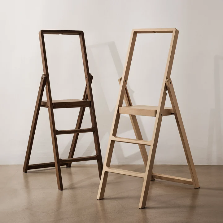 Design House Stockholm - Step Echelle pliante, chêne teinté foncé