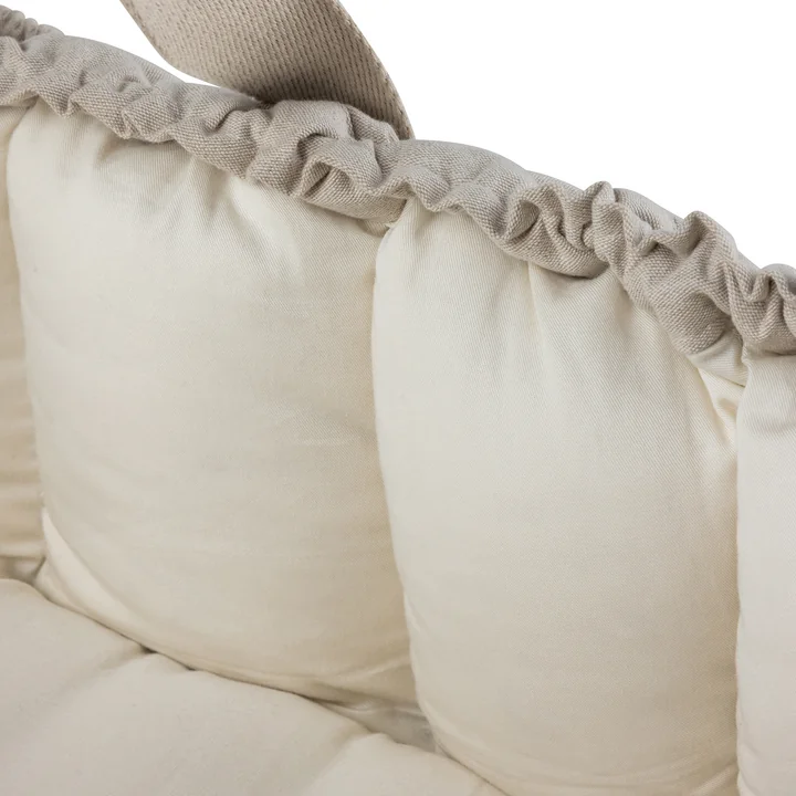 Sebra - Tour de lit pour bébé, beige chiné