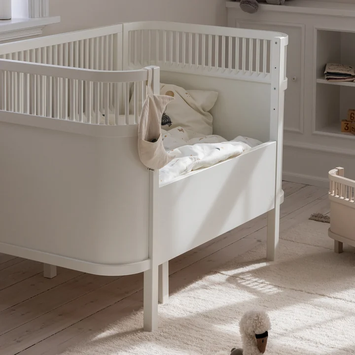 Sebra - housse de couette, lune, creamy white