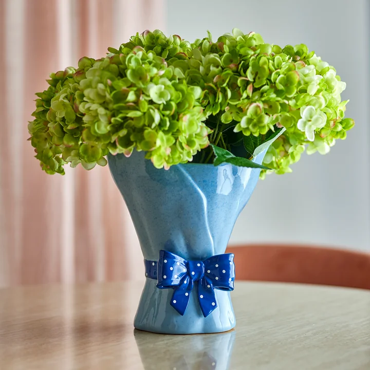 Bloomingville - Belivia Vase, bleu