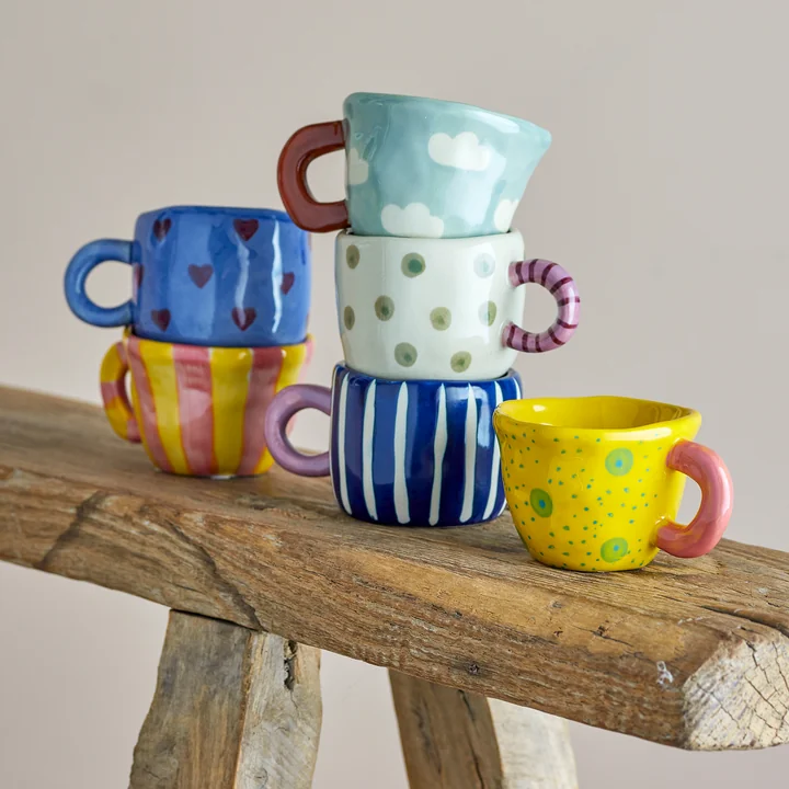 Bloomingville - Nini Tasse, multipack, multi (set de 6)