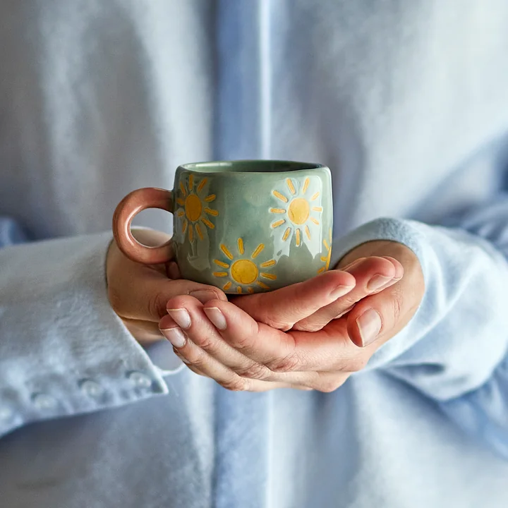 Bloomingville - Nini Tasse, soleil, bleu