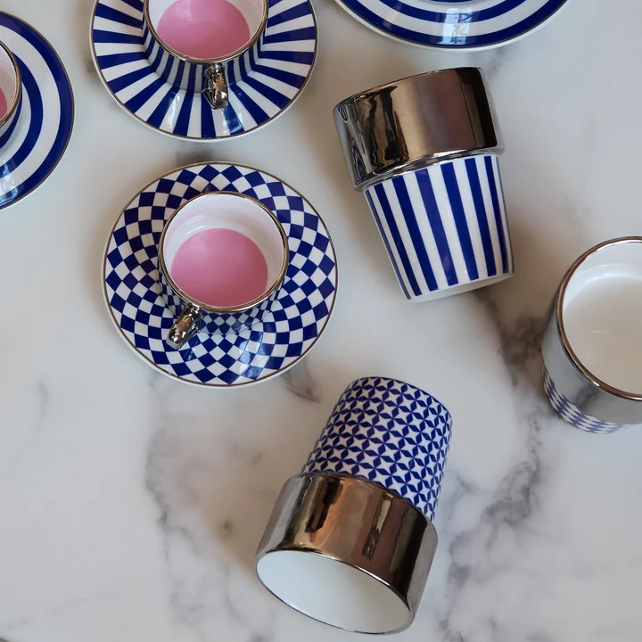POLSPOTTEN - Série Aunty, tasses, multicolores