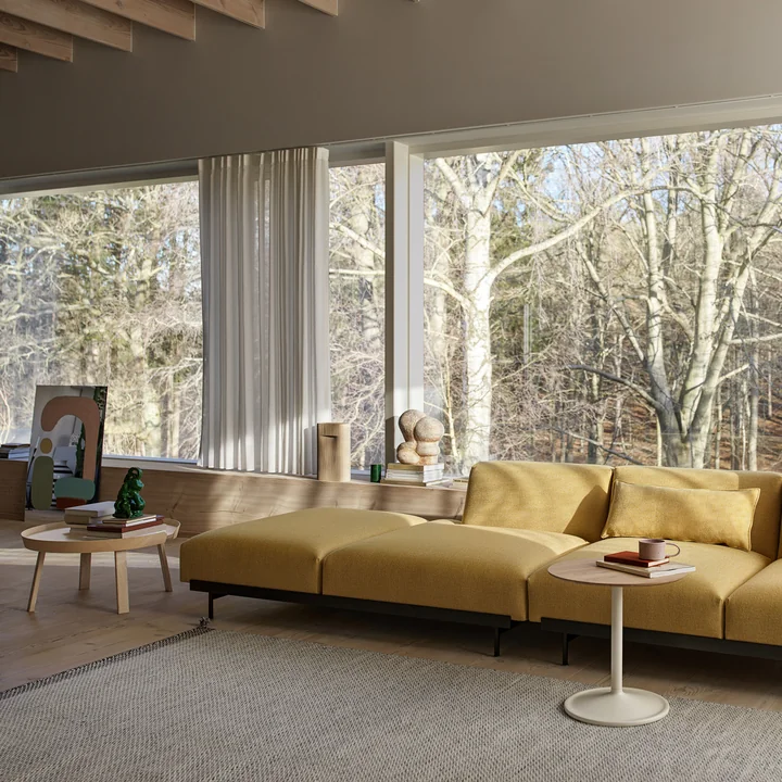 Muuto - Around Table basse, Chêne